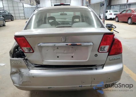 2003 Honda Civic Hybrid z USA, uszkodzony, nr VIN JHMES95603S029202